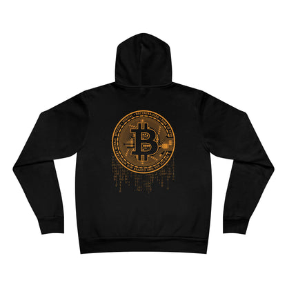 Bitcoin Unisex Sponge Fleece Pullover Hoodie