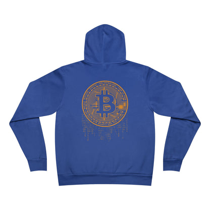 Bitcoin Unisex Sponge Fleece Pullover Hoodie