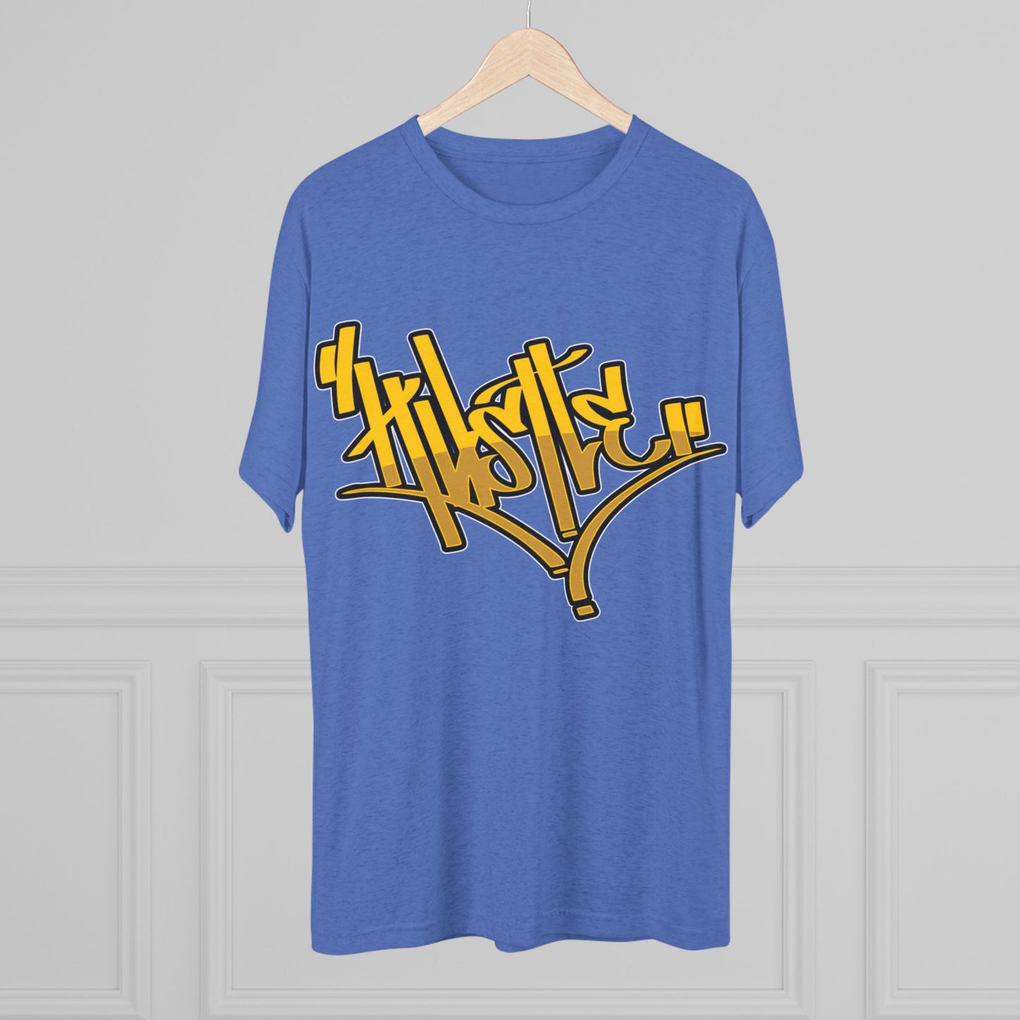 Graffiti Hustle Men's Tri-Blend Crew Tee