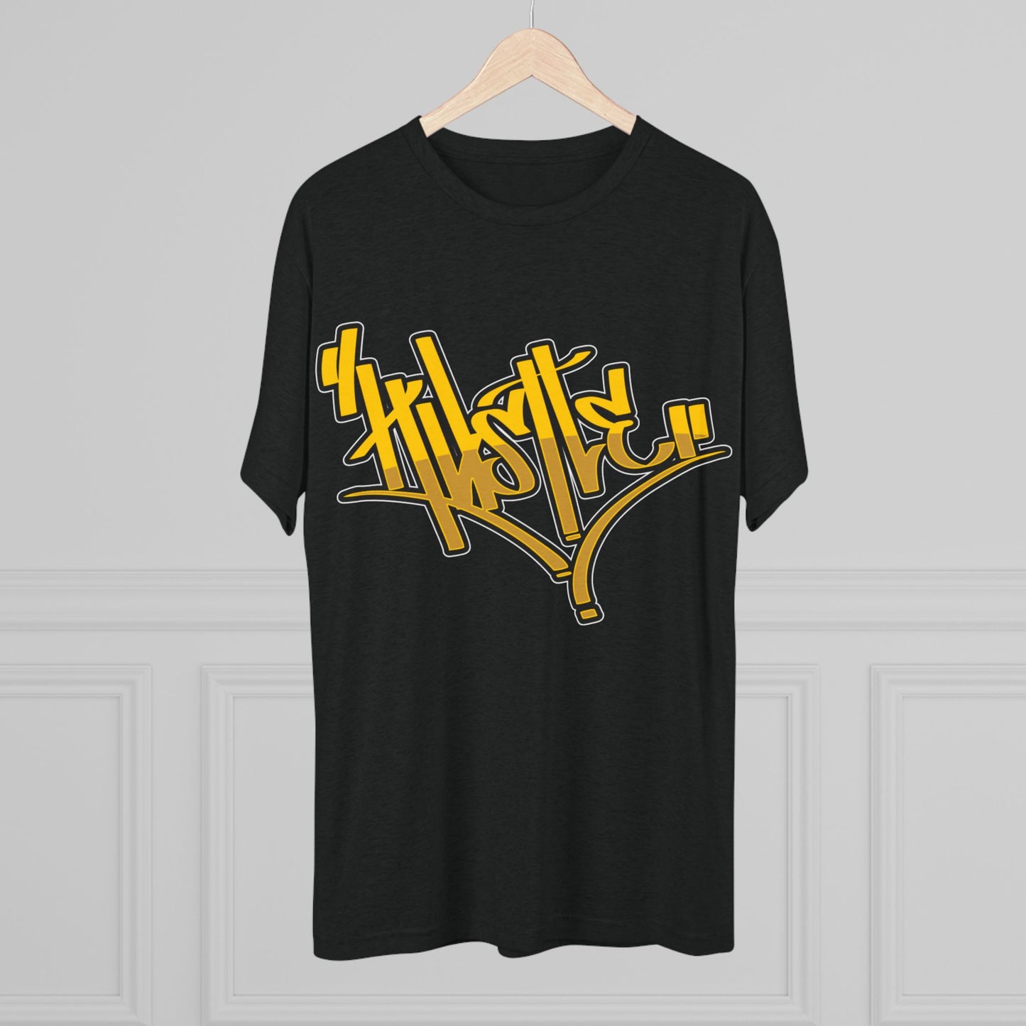 Graffiti Hustle Men's Tri-Blend Crew Tee