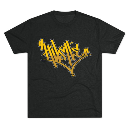 Graffiti Hustle Men's Tri-Blend Crew Tee