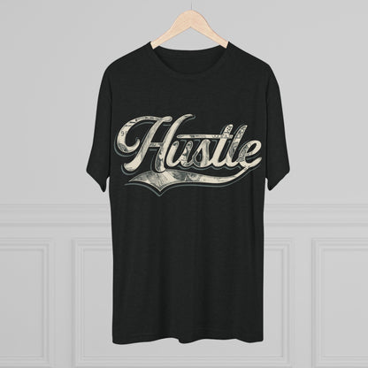 Money Hustle Men's Tri-Blend Crew Tee