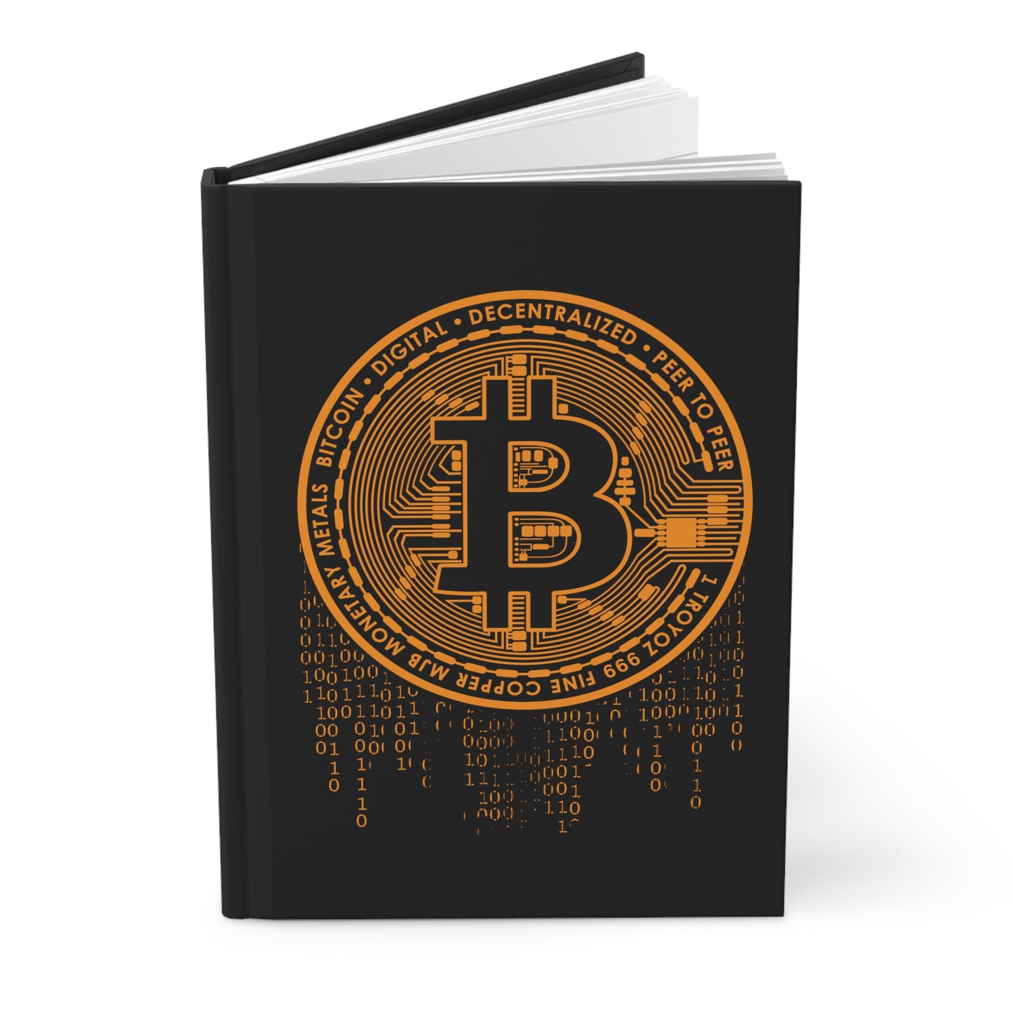 Bitcoin Hardcover Journal