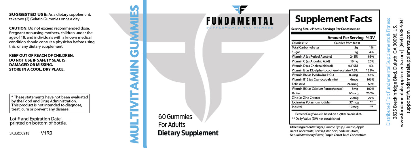 Adult Multivitamin Gummies