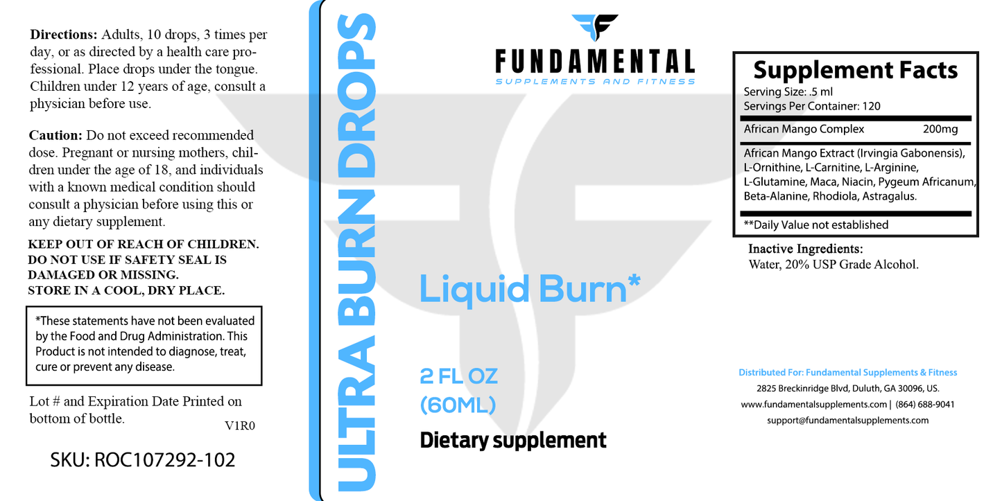 Ultra Burn Drops (Weight Loss)