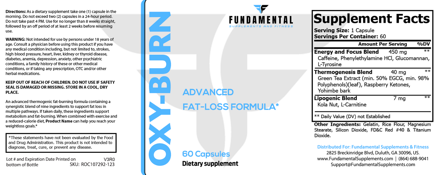 Oxy-Burn (Fat Burner)