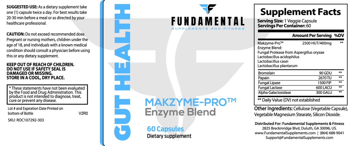 Gut Health (Digestive Enzymes)